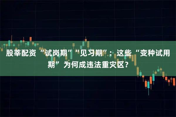 股莘配资 “试岗期”“见习期”：这些 “变种试用期” 为何成违法重灾区？