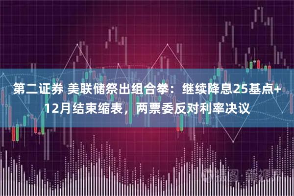 第二证券 美联储祭出组合拳：继续降息25基点+12月结束缩表，两票委反对利率决议